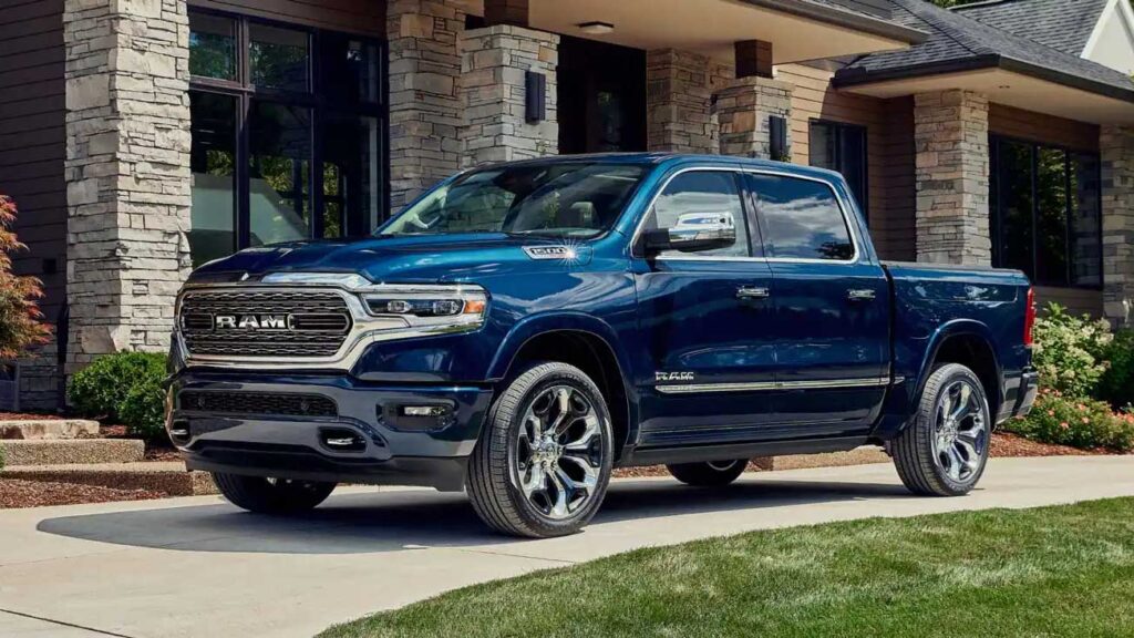 Ram 1500 Limited 10th Anniversary Blue Shade Pearl Coat