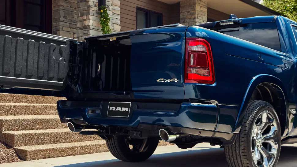 Ram 1500 Limited 10th Anniversary multifunction tailgate