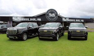Chevrolet og GMC pickup trucks hos S&S Bilhus