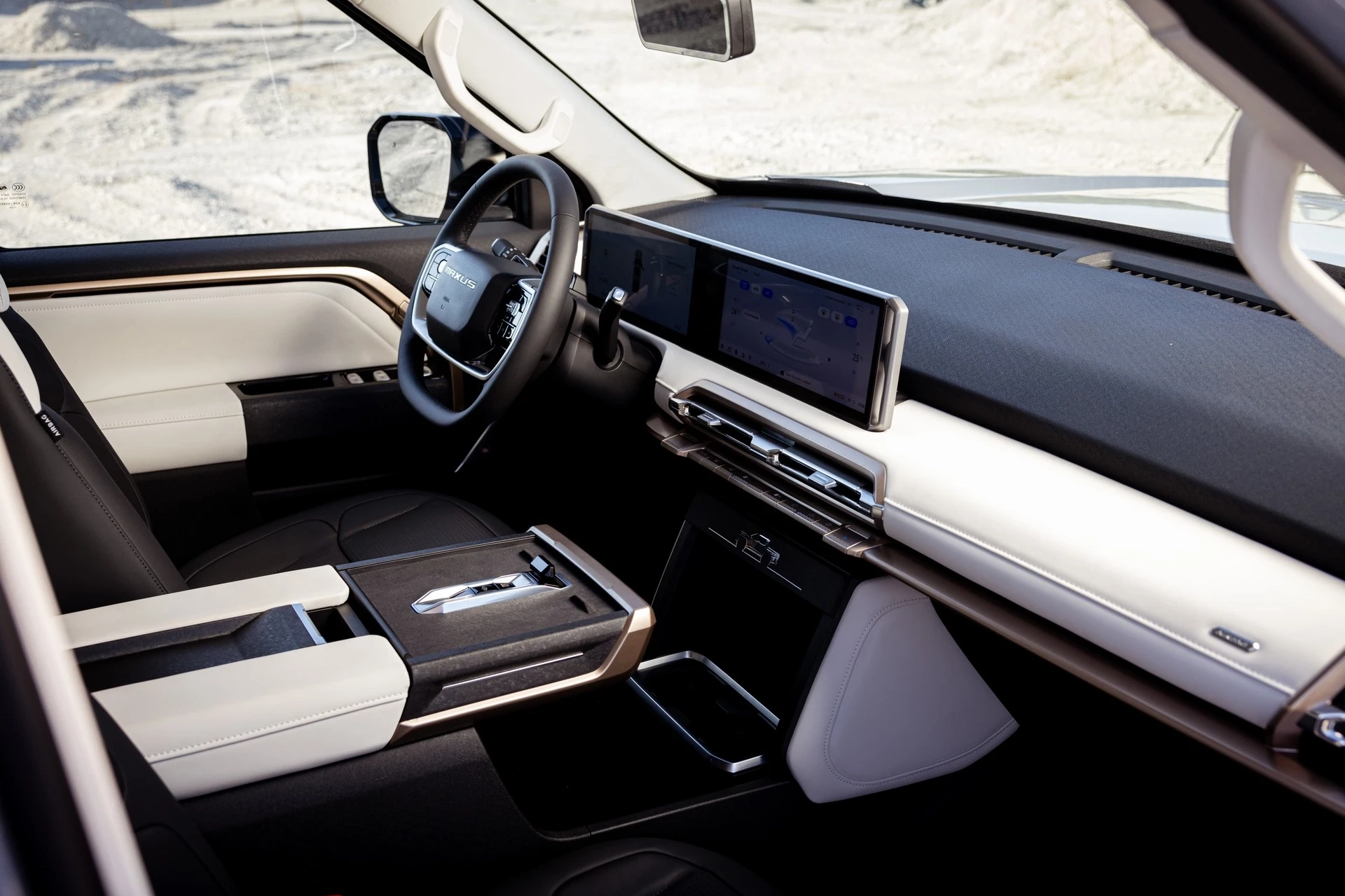 Maxus eTerron 9 - Luksuriøst interiør