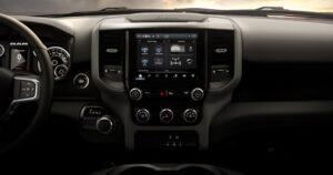 Ram 1500 Tradesman touchscreen