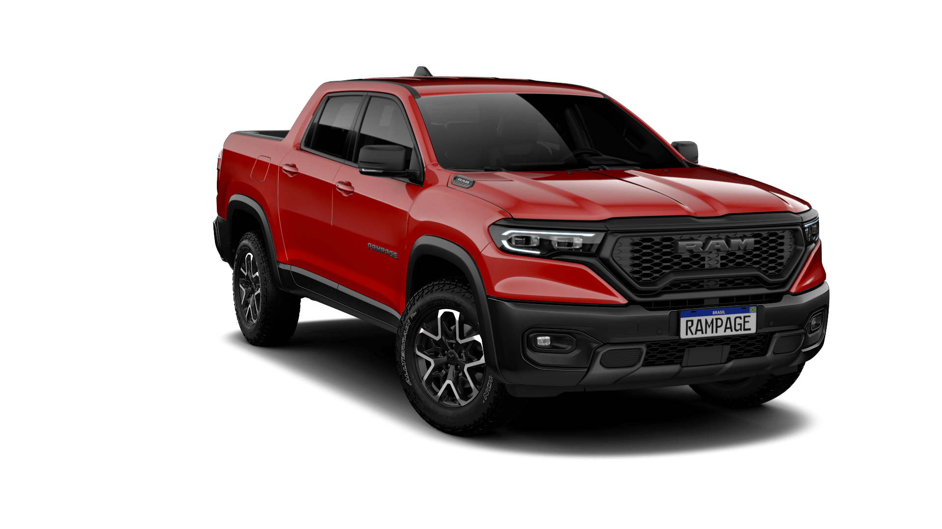 Ram Rampage Rebel Flame Red