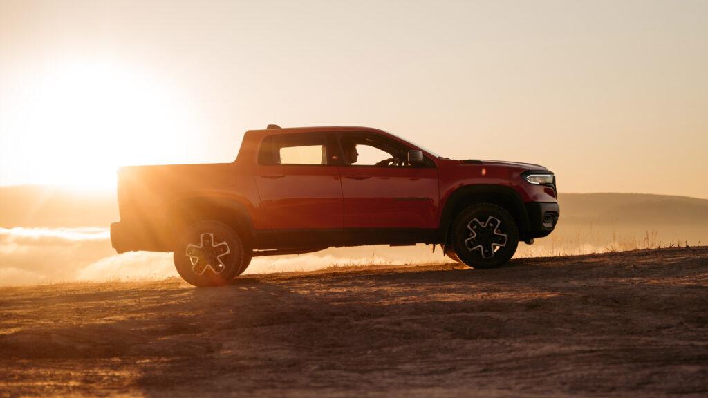 Ram Rampage ved solnedgang